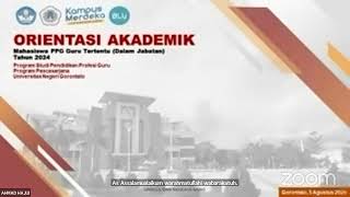 Orientasi Mahasiswa Guru Tertentu Piloting 3 Tahun 2024 [upl. by Pompea]