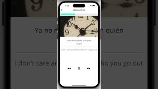 RELOJ Lyrics English Translation  Peso Pluma Iván Cornejo via LyricFluent app [upl. by Sira]