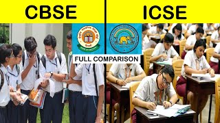 CBSE vs ICSE Full Board Comparison UNBIASED in Hindi  ICSE Board vs CBSE Board Which is Better [upl. by Cresa]