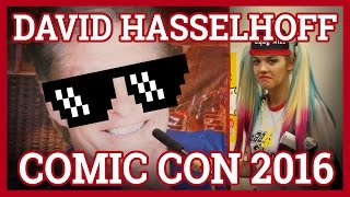 Harley Quinn Prank  Comic Con 2016 [upl. by Naynek]