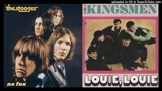 THE STOOGES  THE KINGSMEN No fun for Louie Louie DoM mashup [upl. by Etnovaj783]