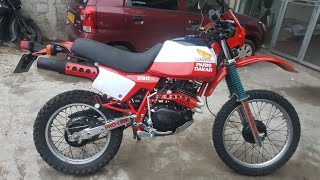 Honda Xl250r Paris Dakar Restoration part 2 [upl. by Dorej]