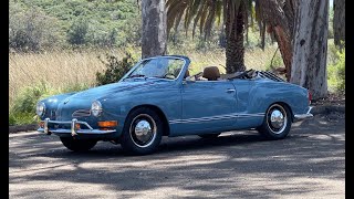 100 electric VW Karmann Ghia Convertible [upl. by Ardnossak523]