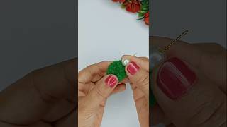 EP  3 DIY pom pom earrings shorts priyazkorner diy [upl. by Adiaj]