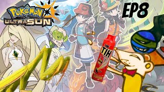 KILLING ALL INSECTS Pokemon Ultra Sun Cagelocke EP8  Kappa vs Alivething [upl. by Orag]