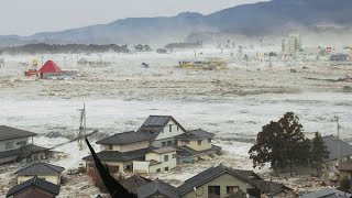 Japans first tsunami in 2024 shocked the world 76 magnitude earthquake in Ishikawa [upl. by Eshman]