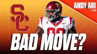 MISTAKE for USCs Bear Alexander to Redshirt Transfer College Football News USC Trojans [upl. by Adaiha]