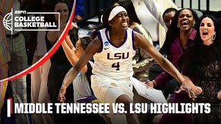 Middle Tennessee Blue Raiders vs LSU Tigers  Full Game Highlights  NCAA Tournament [upl. by Lesli453]