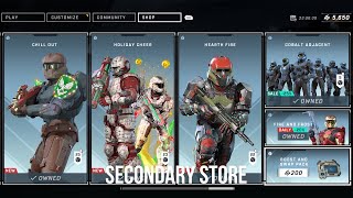 Lots of bundles from this season are up  Secondary Store  Halo infinite Store [upl. by Jamey]