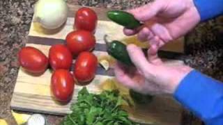 Salsa Recipe  Easy to make  Best salsa in the world [upl. by Siberson]