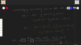 DSP Module 3 Realization of FIR Filters Direct Form Cascade [upl. by Yrtsed288]