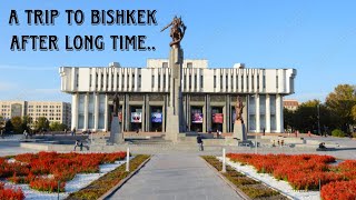 Finally Bishkek Exploring After A Long Time  vlog23  bishkek ihsmisskulcampus [upl. by Erdreid908]