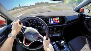 2022 Volkswagen Jetta GLI Autobahn 6Speed Manual  POV Review [upl. by Octavie]