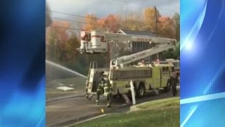 Taunton Home Explosion Fire [upl. by Rramo]