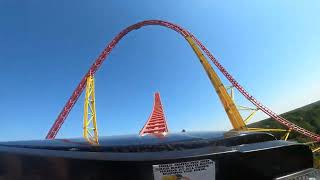 Intimidator 305 Whitewash 305 front row POV with new paint 10122024 [upl. by Ammon]