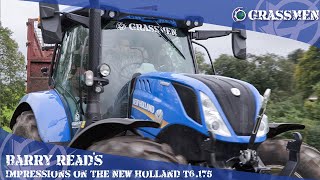 Kirstie finds out Barry Reads Impressions on the New Holland T6175 [upl. by Akeem353]