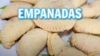 EMPANADAS DULCES DE CREMA PASTELERA CASERA  ALE DE NAVA [upl. by Nutsud]