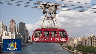 New York Roosevelt Island Tram full tour July 2024 [upl. by Elias]