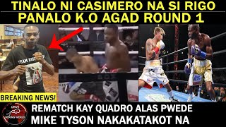 BREAKING Guillermo Rigondeaux PANALO Knockout Sa 1st Round Si Dannis Arias Rematch Kay Casimero [upl. by Refinaj168]