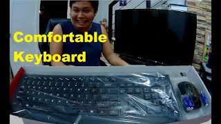 Unboxing Promate Wireless Keyboard  Sibs Do It Techie [upl. by Brigid773]