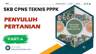 Part4 Latihan Soal PENYULUH PERTANIAN DAN PEMBAHASAN LENGKAP CPNS PPPK 2024 [upl. by Htezzil]