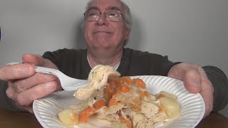 ASMR Eating Harrows Chicken Pot Pie [upl. by Secor]