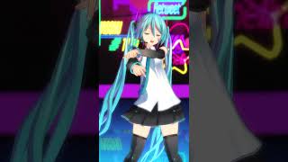 【MMD】ビビデバ 初音ミク 【表情リップカメラモーション配布】 shorts [upl. by Nirtiac]