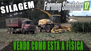 Farming simulator 17  Trabalhando Com Silagem De Milho [upl. by Panthea]