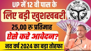 up internship Yojana registration  up internship scheme 2023  up internship 2024 [upl. by Eiaj365]