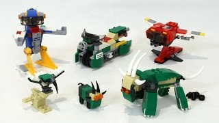 LEGO Creator 3in1 Alternate Models [upl. by Nylannej502]