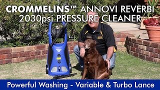 Powerful Washing  2030psi Crommelins Annovi Reverberi Pressure Cleaner [upl. by Karame]