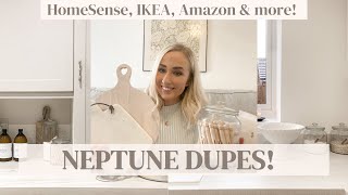 NEPTUNE DUPES How to get the look for less HomeSense IKEA Amazon eBay  Bargain finds haul [upl. by Leid]