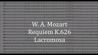 Mozart  Requiem K626 Lacrimosa [upl. by Deehan]