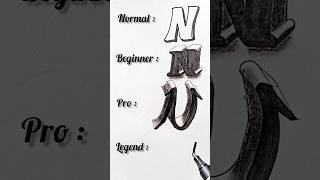 Pick your top choice 💥 shorts prakashkumarart calligraphy drawing 3ddrawing [upl. by Camroc518]