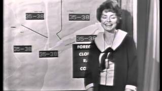 Gloria Okons Commercials for Arnold Bread amp Last WPIX Weather Broadcast [upl. by Kenrick]