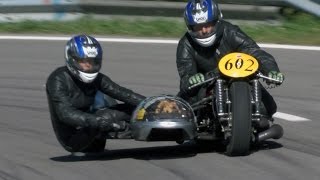 Fabulous Classic Motorbikes and Sidecars at Hillclimb Bergrennen am Gurnigel 2015 [upl. by Emia810]