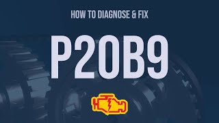 How to Diagnose and Fix P20B9 Engine Code  OBD II Trouble Code Explain [upl. by Dreyer]