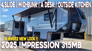 2025 Impression 315MB Mid Bunk Fifth Wheel by Forestriver RVs at Couchs RV Nation a RV Wholesaler [upl. by Eadas992]