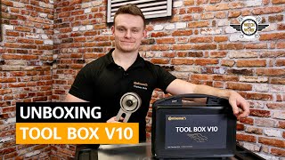 DE Anwendung eines Drehmomentvervielfältigers Continental Tool Box V10  Watch and Work Unboxing [upl. by Garnet]