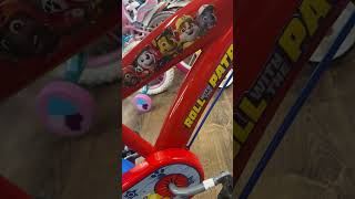 Ready to roll with the Patrol New PAW Patrol Kids Bike [upl. by Brownson]