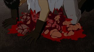 Akira 1988 Tetsuo hallucination scene 4K HDR [upl. by Damek647]