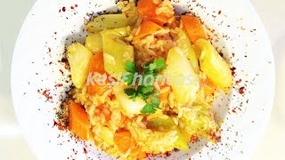 Ekşili Zeytinyağlı Pırasa ● Tasty Food Recipes [upl. by Ehcram395]