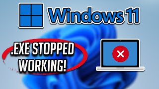 How To Fix exe Has Stopped Working  Appcrash Solved In Windows 11 [upl. by Keslie]