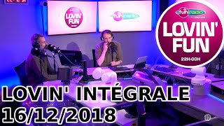 INTÉGRALE Lovin Fun 16122018 [upl. by Henrietta]