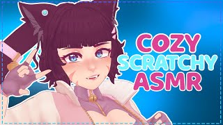 ASMR Catgirl Fabric Scratches amp Tingles [upl. by Eelarbed778]