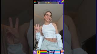 Lily  MtF Transgender Beauty  viralvideo mtf transgender shorts lgbt [upl. by Eittah]