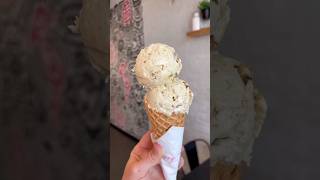 Pistachio Ice cream with Waffle Cone 🍦🧇 foodie yummyfood shorts fyp icecream eid [upl. by Annoeik]