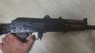 LCT airsoft ak74u ebb slowmotion homemade [upl. by Paugh365]