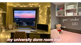 My university dorm room tour  2021 UK Year 1 student [upl. by Shirberg]