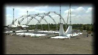 Cavalia  Odysseo Raising of the The Big Top  Levée du chapiteau [upl. by Petulah]